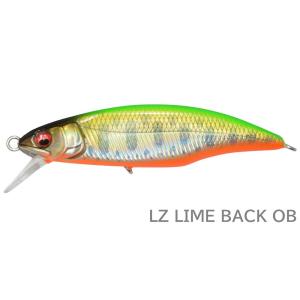 メガバス グレートハンティング 50 フラットサイド FS LZ LIME BACK OB / ネコ...