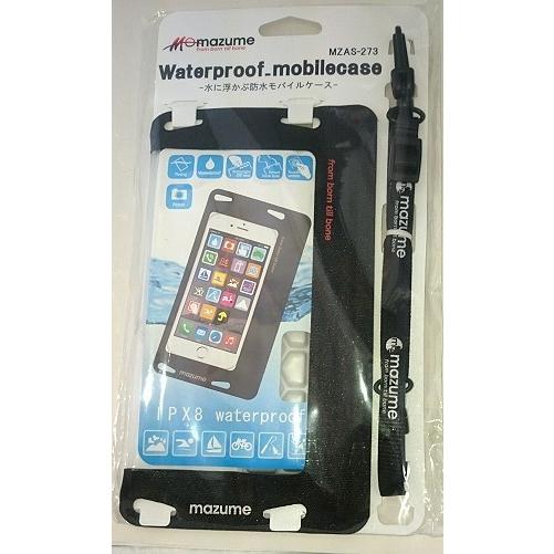 オレンジブルー マズメ mazume ウォータープルーフモバイルケース / ネコポス便OK
