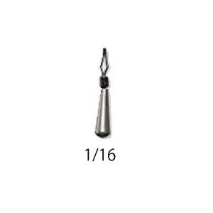 レインズ TGスリムダウンショットシンカー 1/16oz ハリス止めタイプ