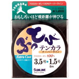サンライン ぶっとびテンカラ 8m 3.5号→1.5号 / ネコポス便OK