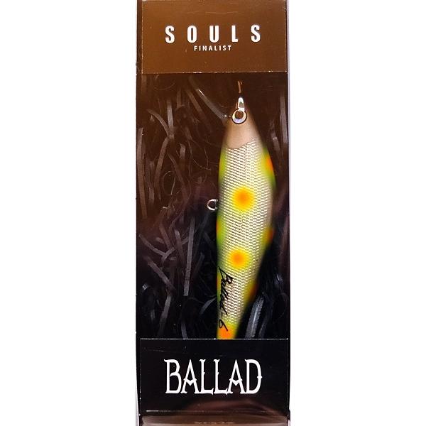 ソウルズ BALLAD バラッド 6 オレンジスポット ハンドメイドバルサミノー