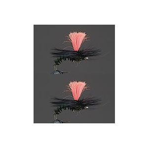 バレーヒル コンプリートフライ 2ヶ入り ドライフライ D14 ピーコックパラシュートB グリーン ...