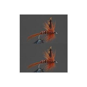 バレーヒル コンプリートフライ 2ヶ入り ドライフライ D16 マーチブラウン / ネコポス便OK