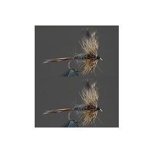 バレーヒル コンプリートフライ 2ヶ入り ドライフライ D17 アダムス / ネコポス便OK