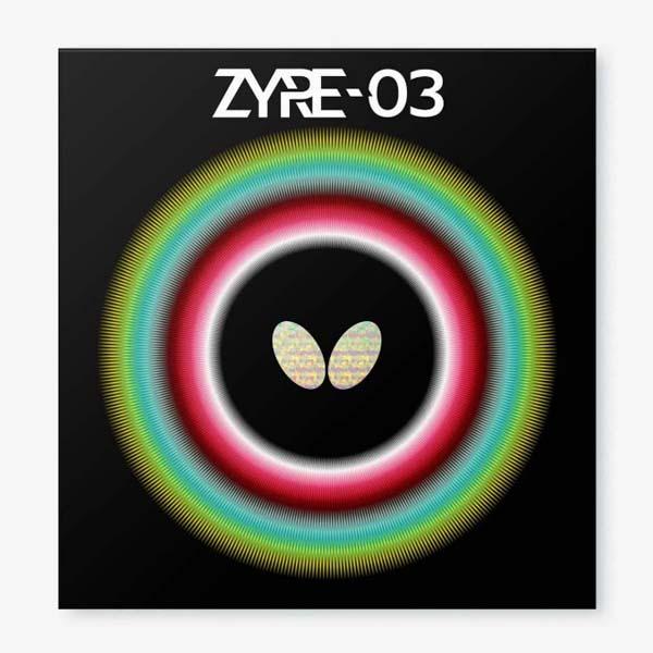 送料無料バタフライ(BUTTERFLY) バタフライ ザイア03 ZYRE03 卓球ラケット用 裏ソ...