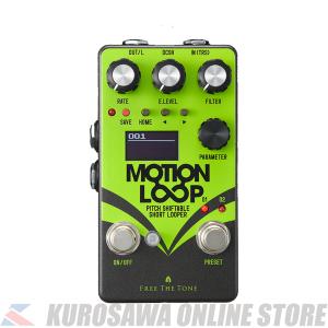 Free The Tone フリーザトーン MOTION LOOP / ML-1L PITCH SHIFTABLE SHORT LOOPER (ご予約受付中)｜tiptoptone