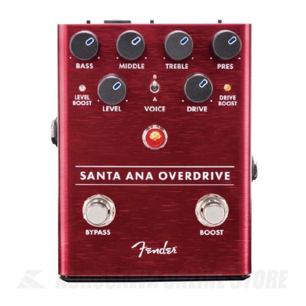 Fender SANTA ANA OVERDRIVE PEDAL（サンタアナ・オーバードライブ）《期...