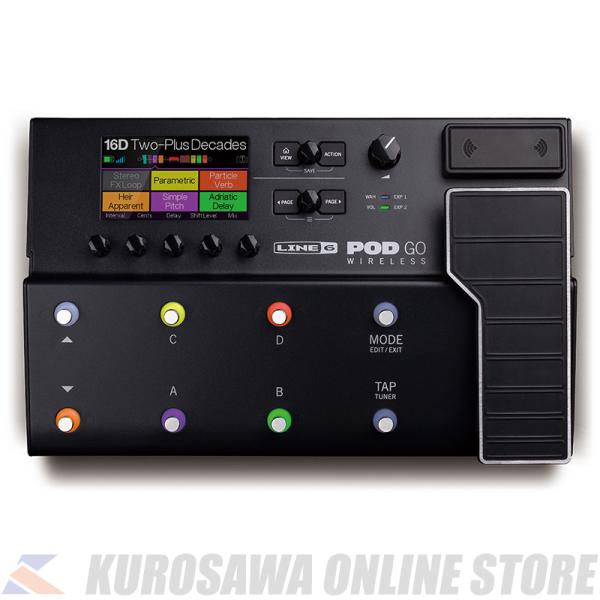 LINE 6 POD Go Wireless アンプ/エフェクト・プロセッサー 【送料無料】(ご予約...