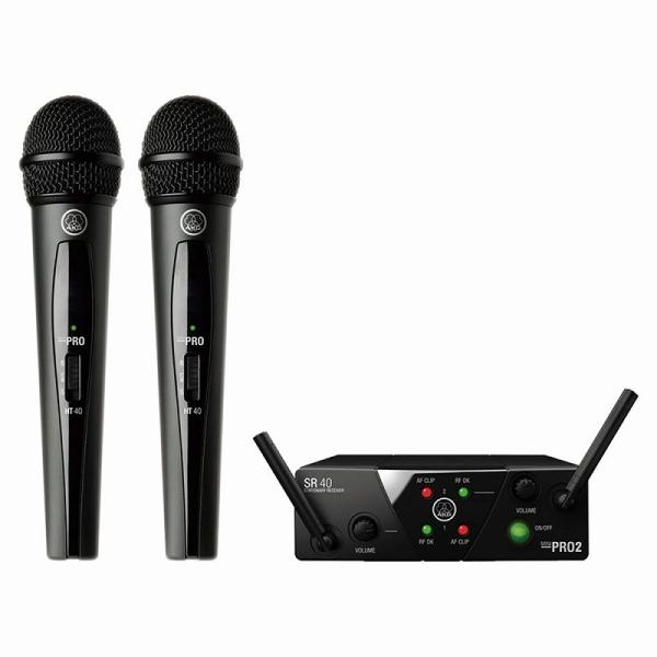 AKG アーカーゲー WMS40 PRO MINI2 VOCAL SET DUAL ワイヤレスセット...