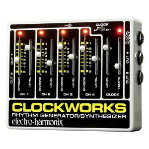 electro-harmonix Clockworks [Rhythm Generator/Synthesizer] (リズムマシン/シンセサイザー)【ONLINE STORE】｜tiptoptone