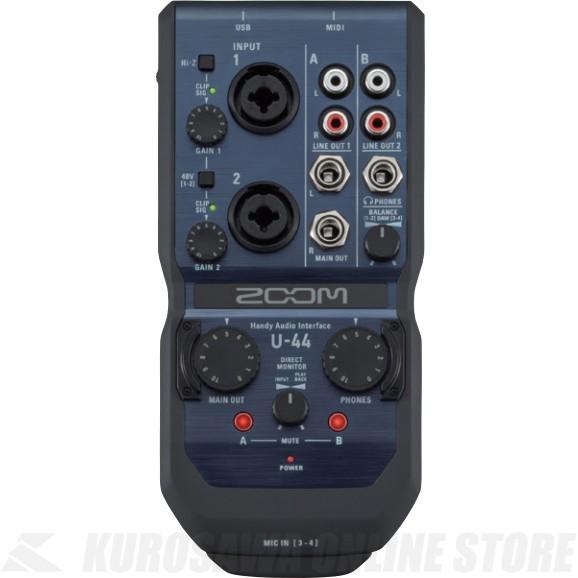 ZOOM Handy Audio Interface U-44 (ハンディオーディオインターフェース...