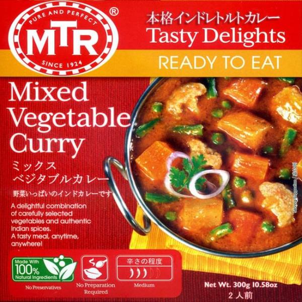 インドカレー レトルト レトルトカレー MTR インド料理 Mixed Veg. Curry 野菜カ...