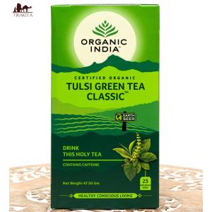 ハーブ ハーブティー トゥルシー ティーバッグ トゥルシーティ グリンティー クラッシック GREEN TEA CLASSIC(25包)｜tirakita-shop