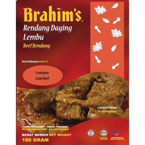 カレー レトルト Brahim マレーシア料理 ビーフ ルンダン (Brahim) 蜂蜜 ハチミツ アカシア ポーレン｜tirakita-shop