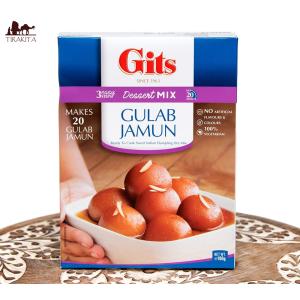 Gits インド料理 インド軽食 インドお菓子 グラブジャムンの素 Gulab Jamun Mix 料理の素 スイーツ インスタント｜tirakita-shop