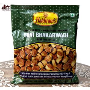 インド インドのお菓子 ハルディラム Mini Bhakarwadi ミニバッカルワリ インスタント...