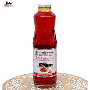 タイ料理 ラー油 チリオイル シーズニングオイル 瓶 Lサイズ タイのラー油 750ml (メープラノム) メーパノム｜tirakita-shop