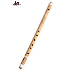 フルート 楽器 バンスリ Bansli インド 管楽器 バンスリ(BASS B管) 民族楽器 インド楽器 エスニック楽器｜tirakita-shop