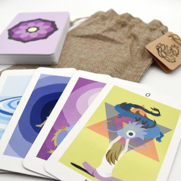 送料無料 オラクルカード 占い カード占い タロット 子龍ちゃー。の言伝 Little dragon...