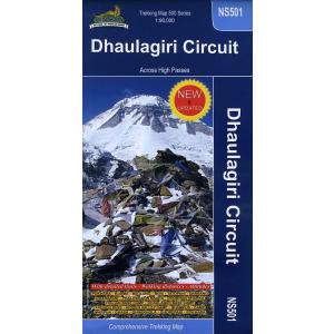 地図 旅行 Dhaulagiri Circuit トレッキング用地図(ダウラギリ) インド 観光 ガイドブック マップ 時刻表 本