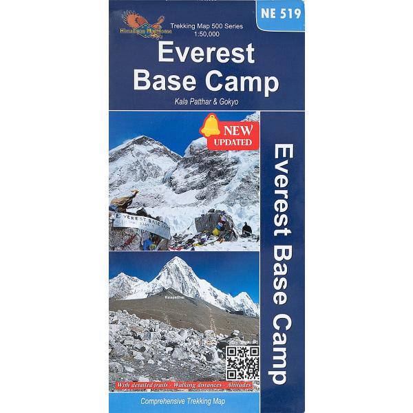 地図 旅行 Everest Base Camp トレッキング用地図(エベレスト) インド 観光 ガイ...