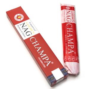 お香 インセンス インド香 レア Golden Nag Champa香 アジア エスニック Vikayshree｜tirakita-shop