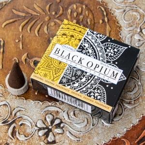 Deepika お香 インセンス インド香 コーン香 Black Opium レア アジア エスニック｜tirakita-shop