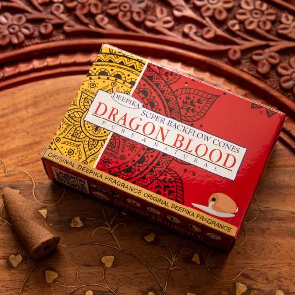 Deepika お香 インセンス インド香 backflow 流川香 倒流香 コーン香 Dragon...