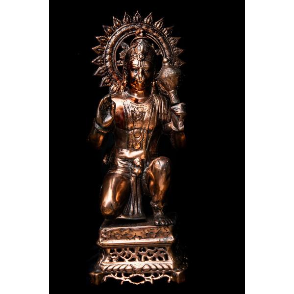 送料無料 ハヌマーン ヴァナラ ラーマヤナ Hanuman ハヌマーン像 (63cm) 神様像 イン...