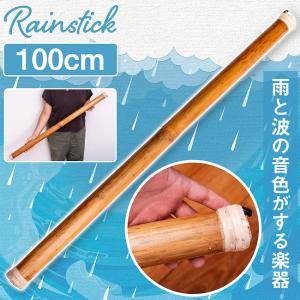 【極美品】TOCA レインスティック 楽器 100cm 蛇柄 アボリジニ 廃盤 楽器 レインスティック 癒やし 民族楽器 雨音 〔彫刻入り 約100cm