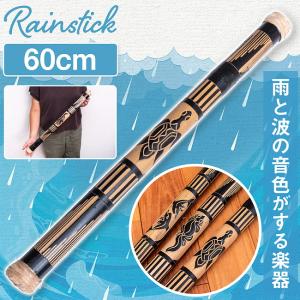 【極美品】TOCA レインスティック 楽器 100cm 蛇柄 アボリジニ 廃盤 楽器 レインスティック 癒やし 民族楽器 雨音 〔彫刻入り 約100cm