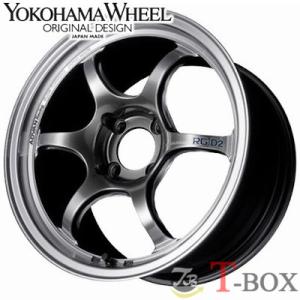 (単品1本価格) 15インチ 5.0J 4/100 YOKOHAMA WHEEL ADVAN Racing RG-D2 カラー : MHB アドバンレーシング