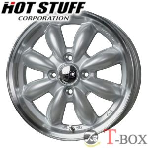 HOT STUFF（ホットスタッフ） (4本セット価格) 14インチ 4.5J 4/100
