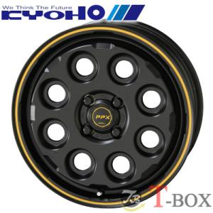 共豊 (4本セット価格) 14インチ 4.5J 4/100 PPX MIL:8 ミルエイト