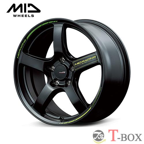 (4本セット価格) 15インチ 5.0J 4/100 マルカ MID レーシング R50 タイプS ...