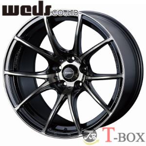 (単品1本価格) WEDS SPORT SA-10R 17inch 7.5J PCD:114.3 穴...