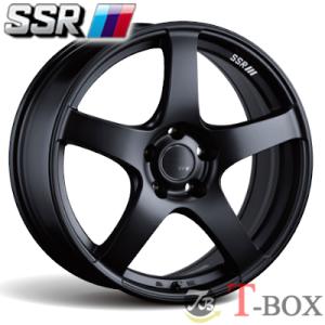 SSR GTV01 17インチ 7.0J +42 4-100 フラットブラック4本で送料