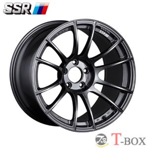 SSR SSR GTX04 18インチ 9.5J +22 5-114.3 ダークガンメタ 4本で送料