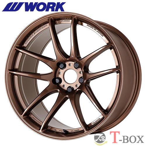 (新製品)(4本セット価格) 18インチ 9.5J 5/100 ワーク ワークエモーション CR至極...