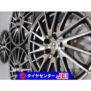 19インチ マナレイスポーツ 8J+35 120 レクサスLS 中古アルミホイール【4本セット】送料無料(AA19-0558）｜tire-center-jei