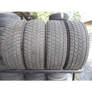 F640 中古タイヤ 送料着払い 265/65R17 冬4本セット スタッドレス 265/65-17 265-65-17 BRIDGESTONE BLIZZAK DM-V2｜tire-dream