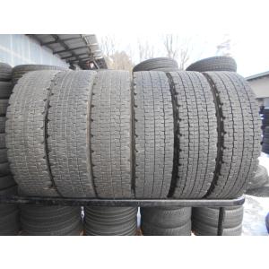 G249 中古タイヤ 送料着払い 225/80R17.5 冬6本セット スタッドレス LT 123/122L 225/80-17.5 225-80-17.5 BRIDGESTONE チューブレス｜tire-dream