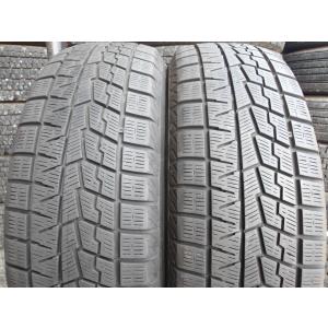 K475 中古タイヤ 送料無料 195/65R15 冬2本セット スタッドレス 195/65-15 195-65-15 YOKOHAMA iceGUARD iG70