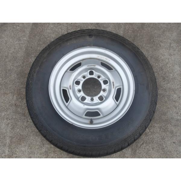 K665 中古タイヤ ホイール 送料無料 6.00R16 夏1本 サマータイヤ LT 4PLY RA...