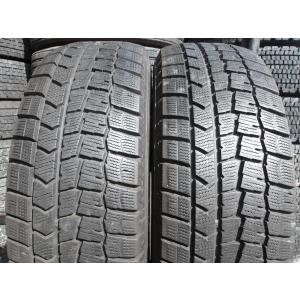 K766 中古タイヤ 送料着払い 195/65R15 冬2本セット スタッドレス 195/65-15 195-65-15 ダンロップ ウィンターマックス WM02｜tire-dream