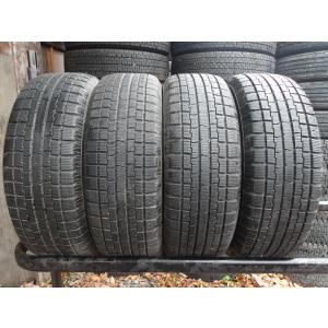 L176-9 中古タイヤ 送料無料 205/60R16 冬4本セット スタッドレス 205/60-16 205-60-16 イエローハット アイスフロンステージ｜tire-dream