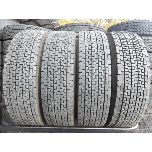 L85-4 中古タイヤ 送料着払い 245/80R17.5 冬4本セット スタッドレス LT 133...