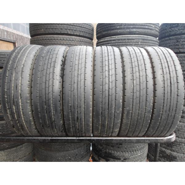 N928-13 中古タイヤ 送料無料 205/70R17.5 夏6本 サマータイヤ LT 115/1...