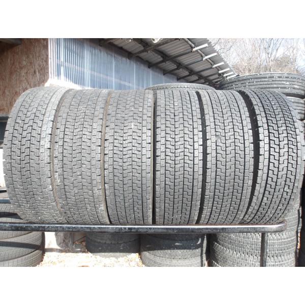 O27-7 中古タイヤ 送料着払い 245/70R19.5 冬6本セット スタッドレス TB 136...