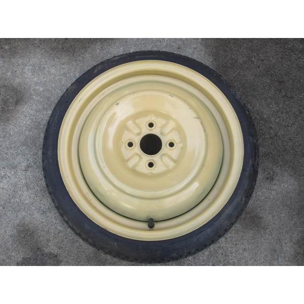 O54-ソ2 ほぼ未使用 中古タイヤ ホイール 送料無料 T 105/70D16 1本 スペアタイヤ...